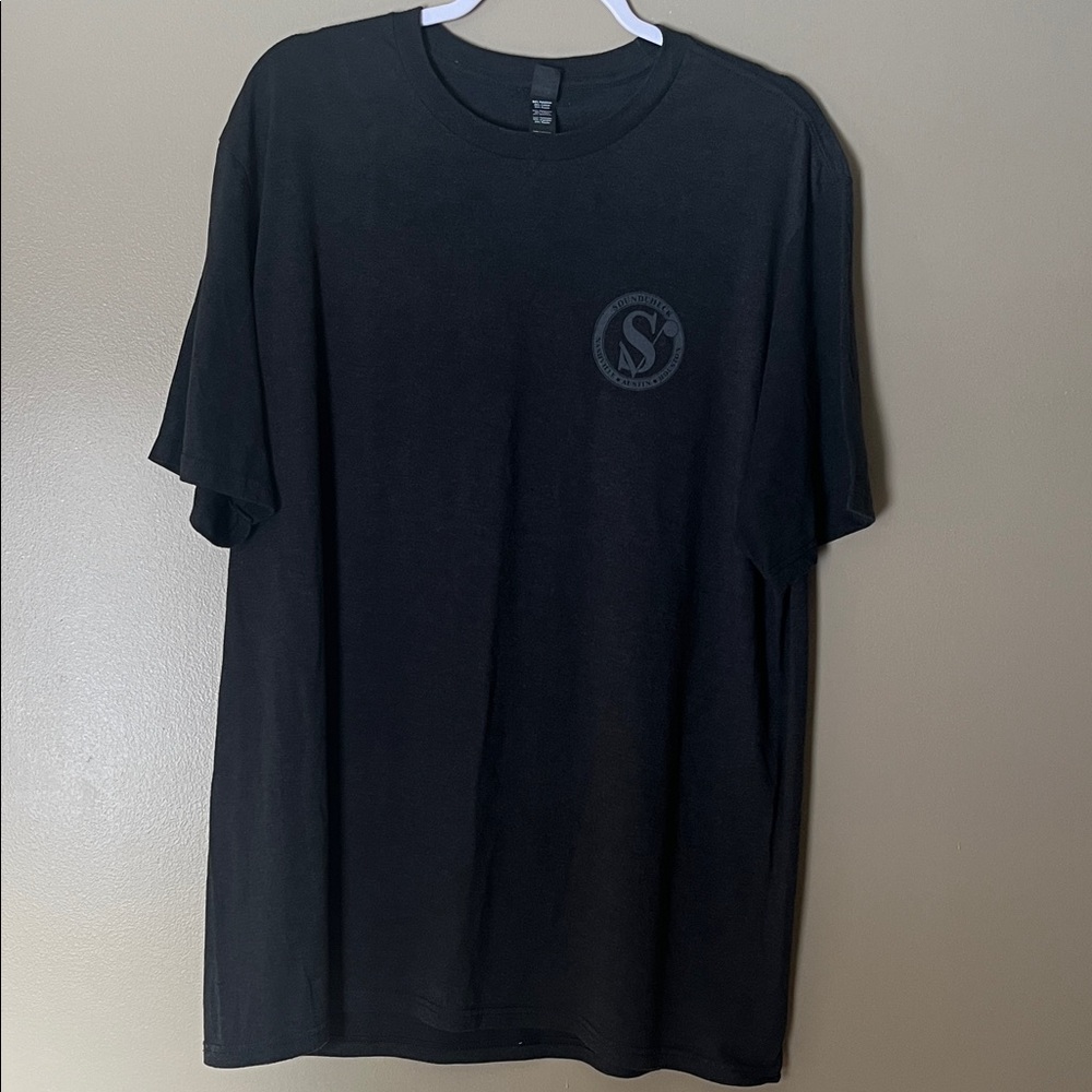 Classic Black Logo Tee